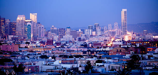 istock Sunset over downtown in San Francisco 154932581