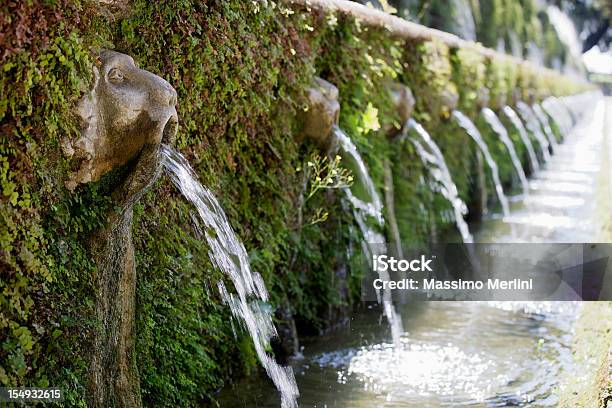 Villa Deste Gardens Stockfoto und mehr Bilder von Springbrunnen - Springbrunnen, Italien, Hausgarten