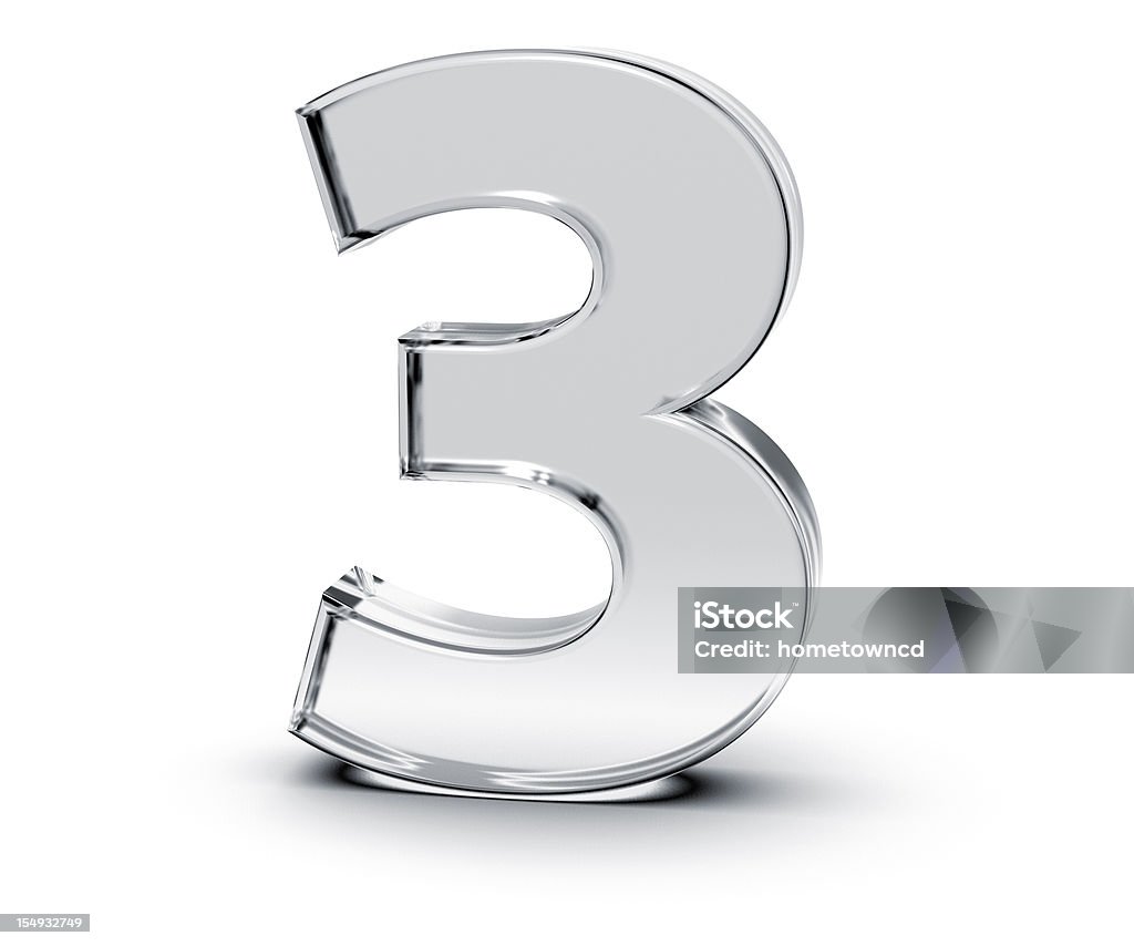 Numero 3 - Foto stock royalty-free di Numero 3