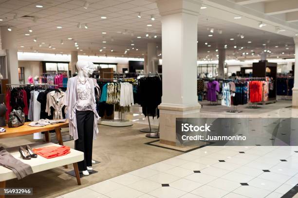 Empty Women Boutique Stock Photo - Download Image Now - Department Store, Clothing Store, Indoors