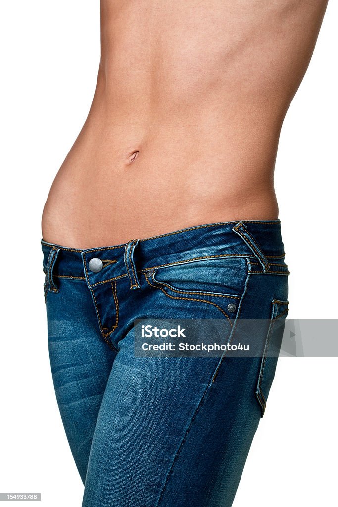 Perfeito feminino na cintura - Foto de stock de 20 Anos royalty-free