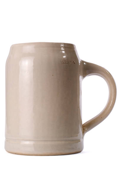 istock Bavarian Beer Mug isolated on white 154933813