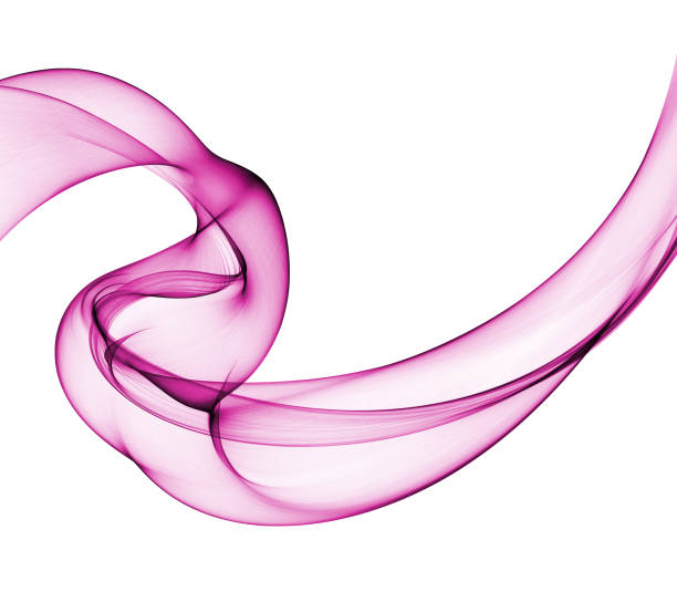 smooth abstract purple smoke-like shapes