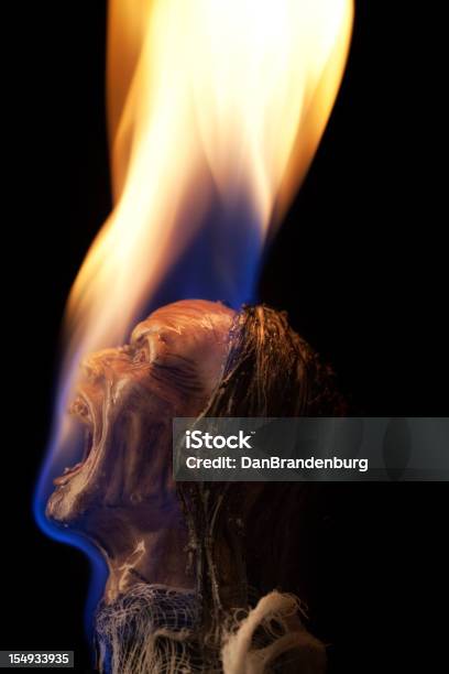 Burning Man Stock Photo - Download Image Now - Fire - Natural Phenomenon, Burning, Black Color