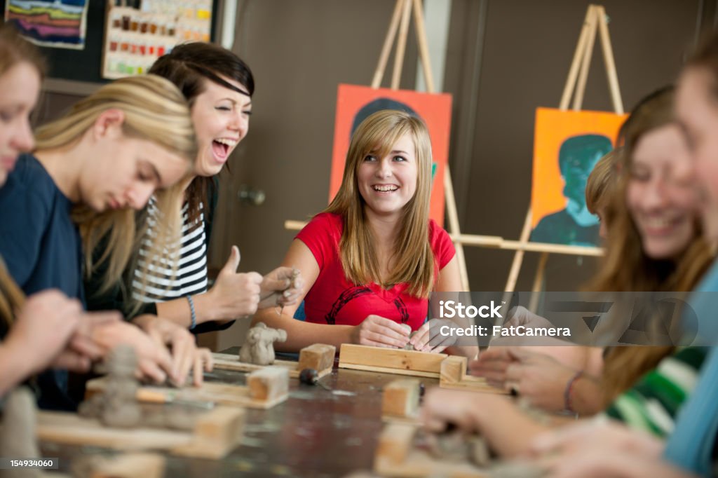 Art Class - Lizenzfrei Kunst Stock-Foto