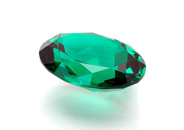 Emerald Stone stock photo