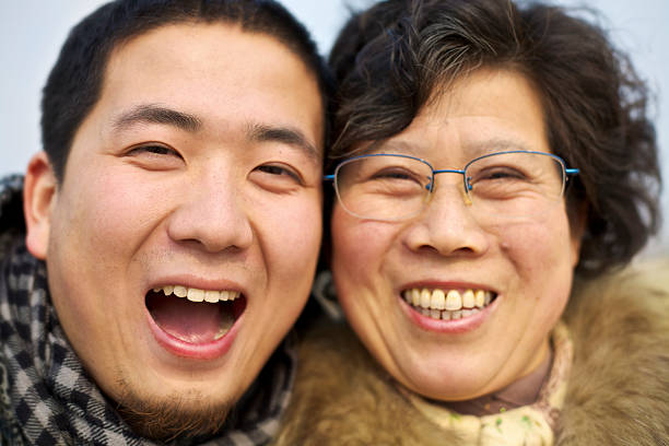 istock Happy mother and son 154935038