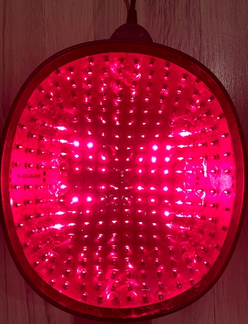 Red light therapy cap