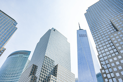 Downtown Manhattan with Freedom Tower