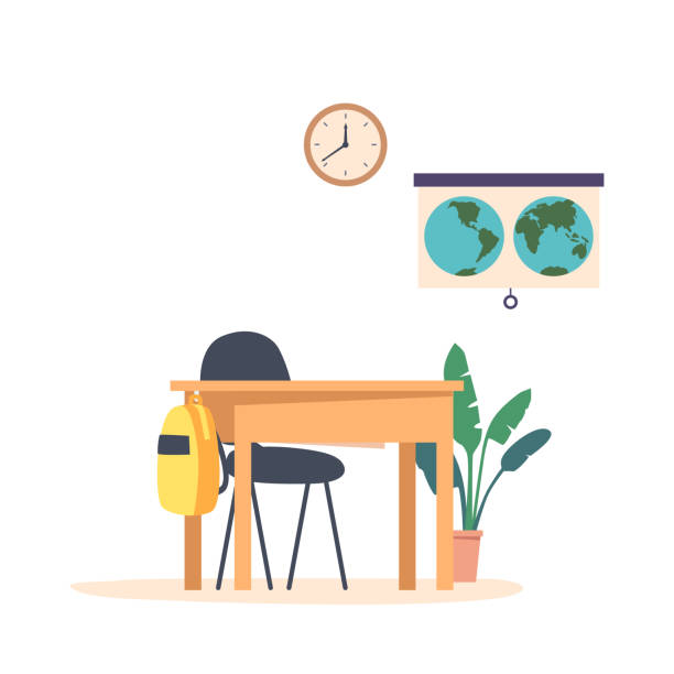 Comfortable Workspaces Classroom 60+ Teacher Student Classroom Comfort Stock Illustrations, Royalty-Free ...