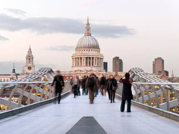 istock Footbridge and St. Paul's Cathedral 154945523