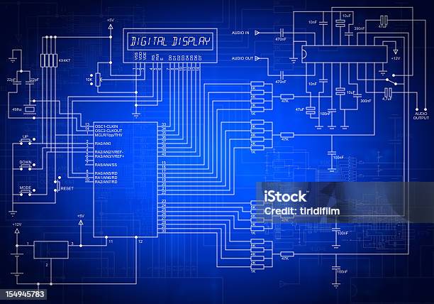 電子回路 - 図面のストックフォトや画像を多数ご用意 - 図面, エレクトロニクス産業, 回路基板