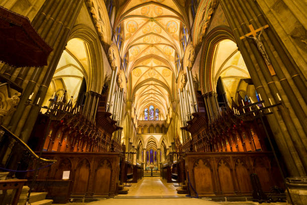 istock Salisbury Cathedral, England, UK, Wiltshire 154946087