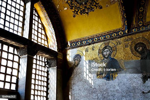 Gold Mosaic Stock Photo - Download Image Now - Art And Craft, Beauty, Byzantine