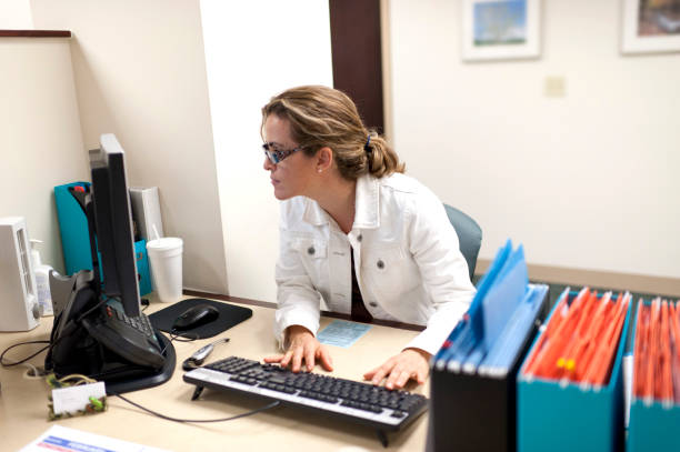 istock Business Woman at Work 154946423