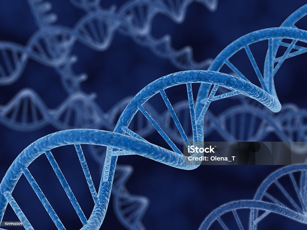 Brins d'ADN - Photo de ADN libre de droits