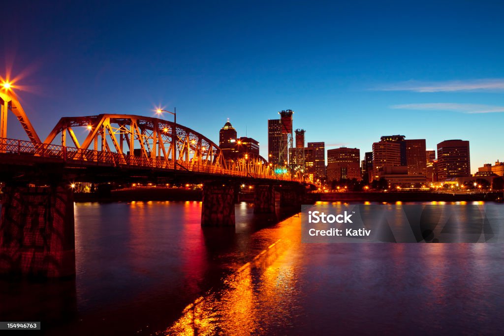 Portland downtown - Foto stock royalty-free di Portland - Oregon