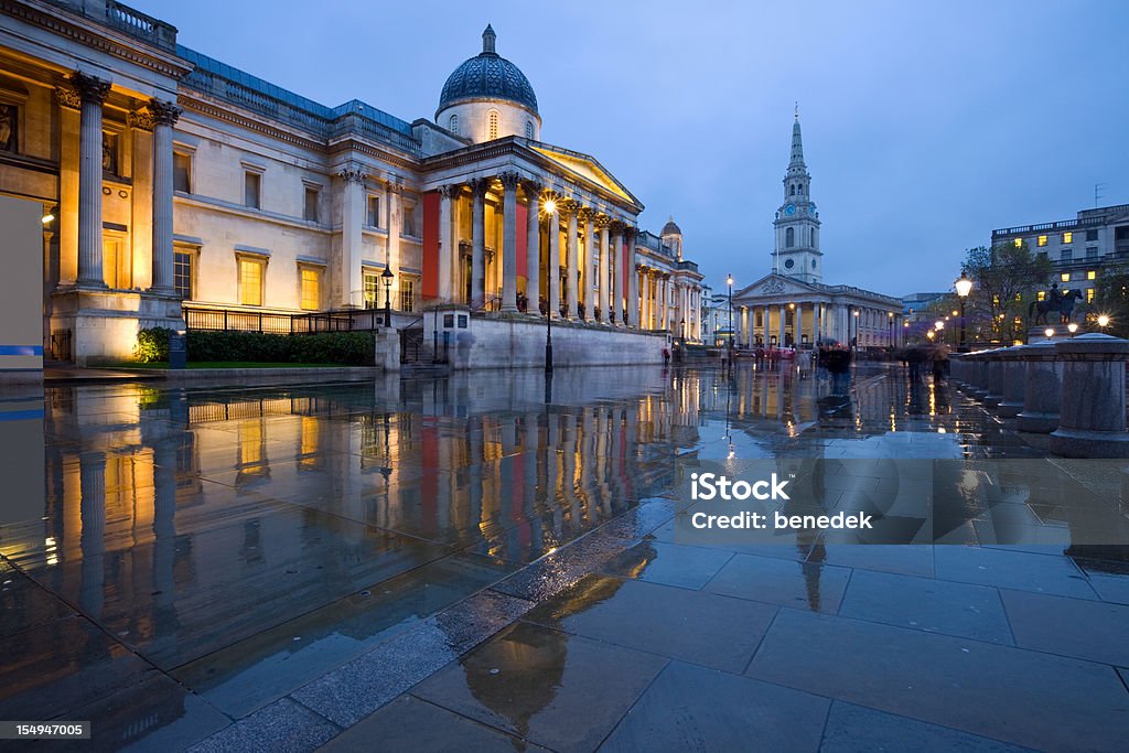 Londra, Inghilterra, Regno Unito - Foto stock royalty-free di Trafalgar Square