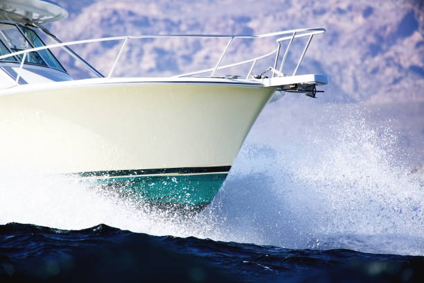 istock speed fishing boat on ocean 154947021