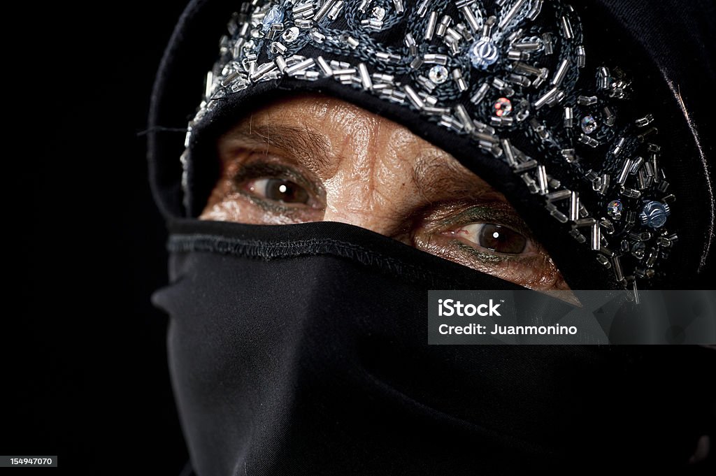 늙음 이슬람교도 여성 아이즈 - 로열티 프리 80-89세 스톡 사진