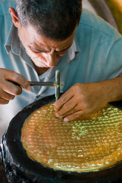 istock Egyptian artisan in Cairo, Egypt 154947527