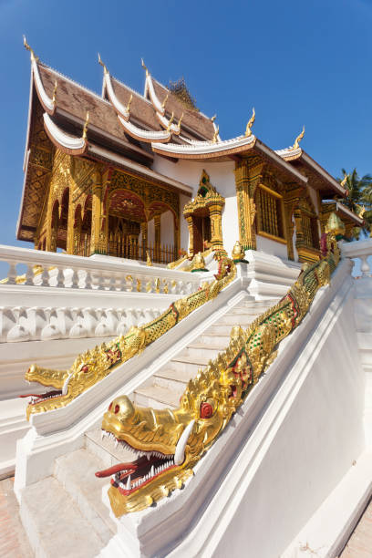 Entrance To The Museum Temple From Luang Prabang Laos