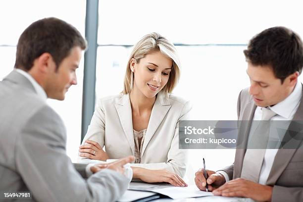 Business Contract Stock Photo - Download Image Now - Paper, Signing, 30-39 Years