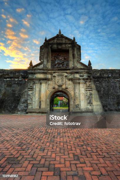 Foto de Noite No Fort Santiago De Intramuros De Manila Filipinas e mais fotos de stock de Filipinas