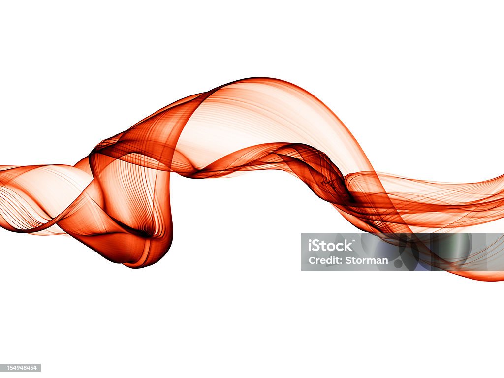 Абстрактный красный шелковая волна формы - Стоковые фото Волновой рисунок роялти-фри