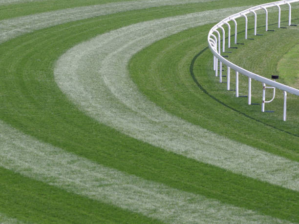 istock Horse Racing Track 154948516