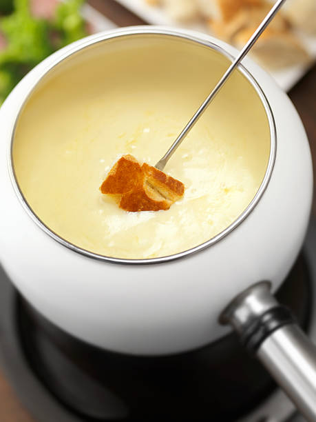 istock Cheese Fondue with French Bread 154949125
