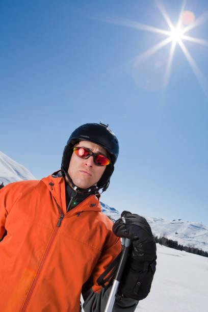 istock Young Male Back Country Skier 154949307