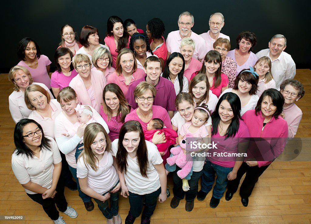 Brest Cancer Awareness - Foto stock royalty-free di Adulto