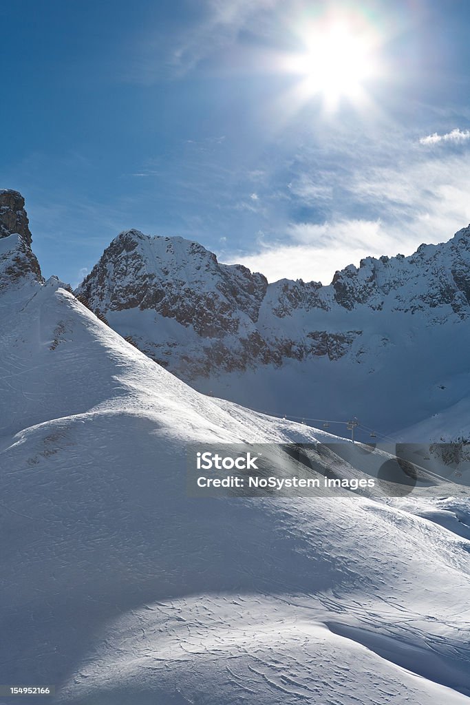 Paesaggio di montagna - Foto stock royalty-free di Alpi