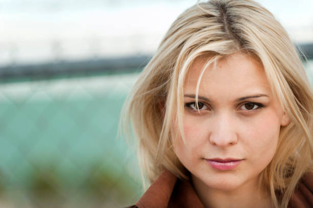 istock Beautiful Blond woman 154952263