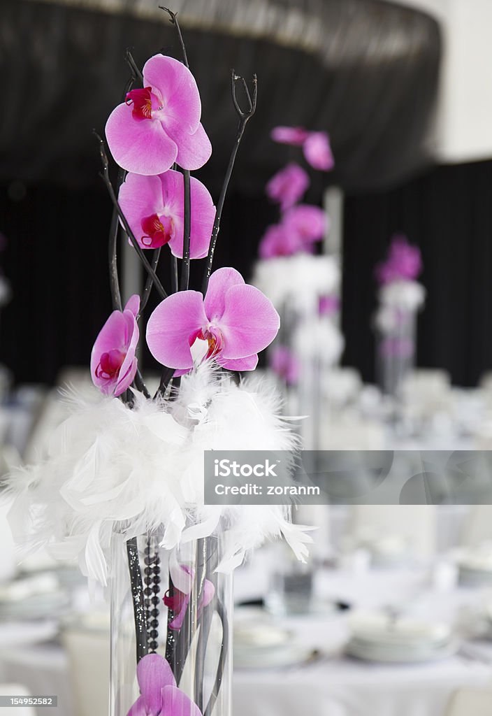 Свадебный стол украшения - Стоковые фото Банкет роялти-фри