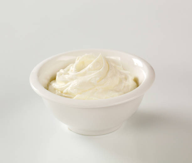 istock Bowl of cream cheese 154953089