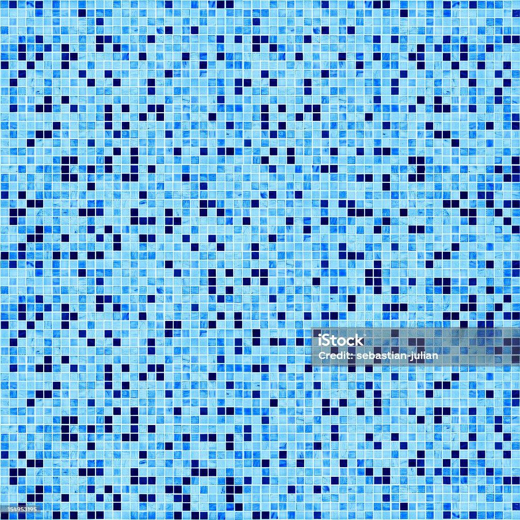 Piscina del piso de mosaico bisazza grupo grande de azulejos - Foto de stock de Pixelado libre de derechos