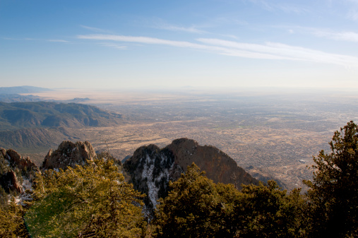 Southwestern Landscape - View from the Sandia Crest