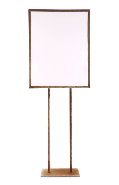 Blank Metal Advertising Sign