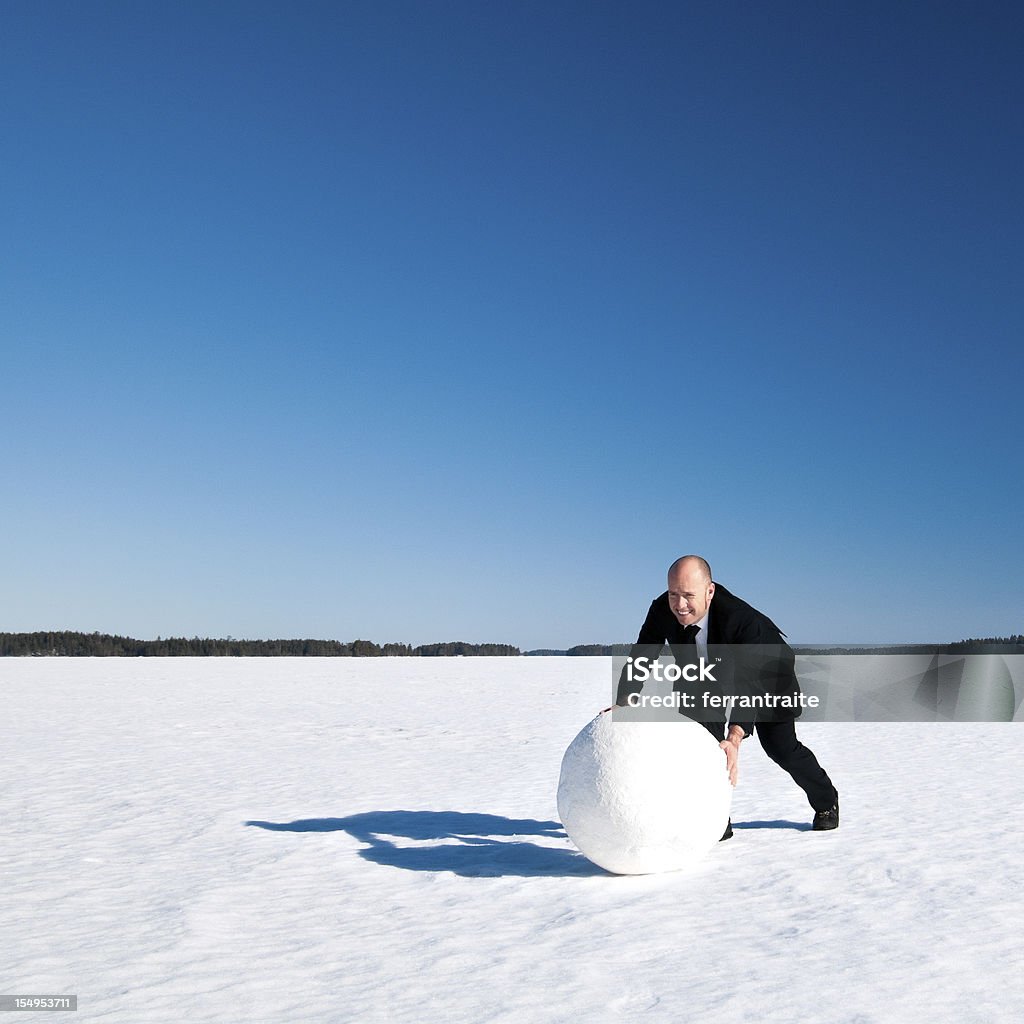 Effet boule de neige - Photo de Boule de neige libre de droits