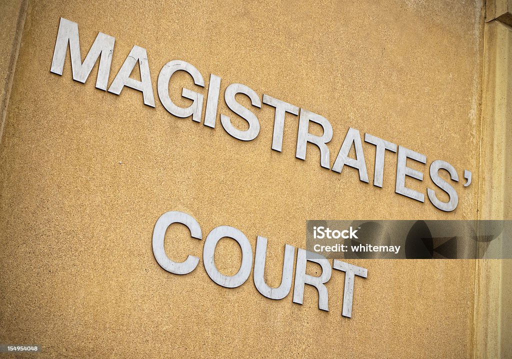Magistrates'Court - Lizenzfrei Gerichtsgebäude Stock-Foto