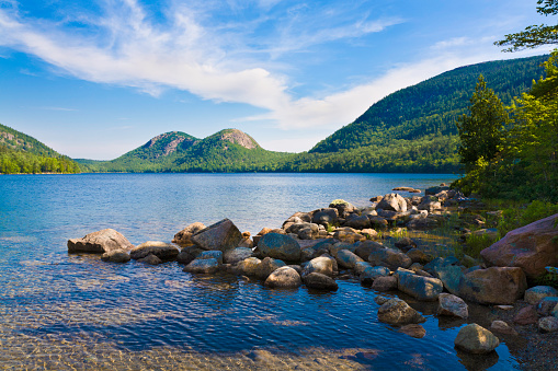 Jordan Pond, Acadia National Park.