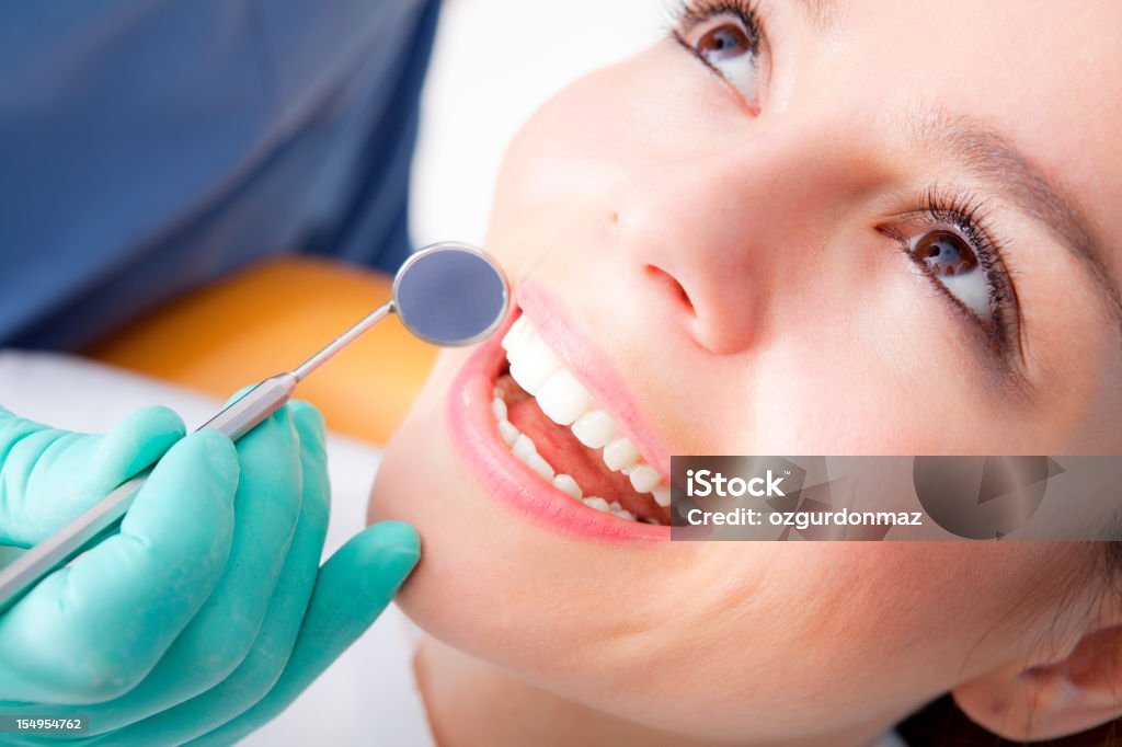 Dental Inspektion - Lizenzfrei Ausrüstung und Geräte Stock-Foto