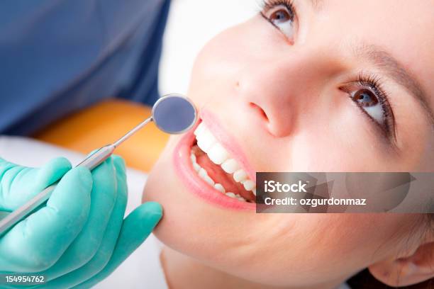 Dental Inspektion Stockfoto und mehr Bilder von Ausrüstung und Geräte - Ausrüstung und Geräte, Besuchen, Erholung