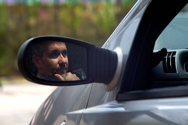 istock Man waiting in a car 154954775