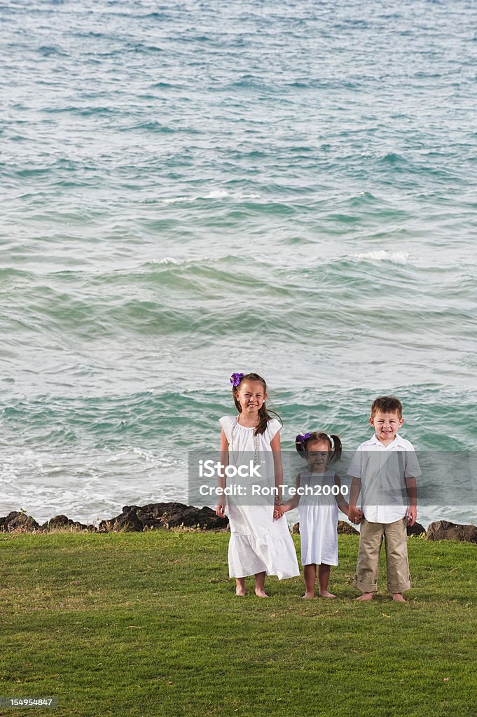 Irmão e irmãs no Havai - Royalty-free Havai Foto de stock