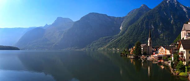 istock Austria, Hallstatt Village and Hallstatter See lake 154954857