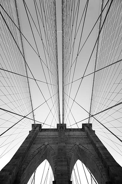 Puente de Brooklyn - foto de stock