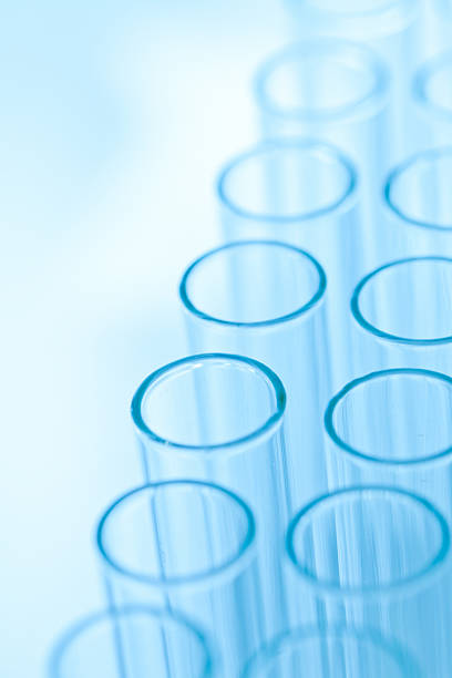 istock Close up of test tubes 154955523